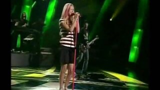 Avril Lavigne Performing on Canadian Pop Idol