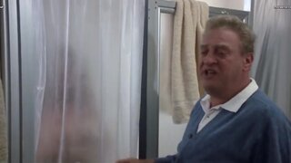 Leslie Huntly Nude Showering in Back to School