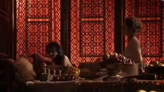 Esme Bianco and Sahara Knite Nude and Screwing each other on Game of Thrones s1e7