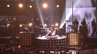 Rihanna and Britney Spears Performing at the Billboard Music Awards