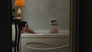 Emily Hampshire Full Frontal in Good Neighbours