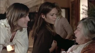 Alexandra Steward Topless in Black Moon