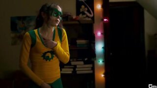 Ellen Page touching herself in Super