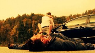 Stine Krabol Nude and Having Sex in Spare Tire