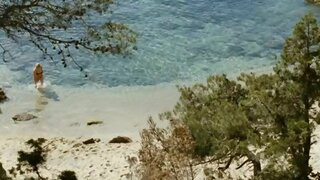 Marie-Josee Croze Completely Nude in Un Balcon Sur La Mer