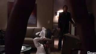 Rachel Miner in black Underwear on Californication: s01e04