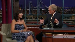 Catherine Bell on the Morning Show and Late Show