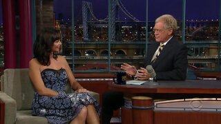 Catherine Bell on the Morning Show and Late Show