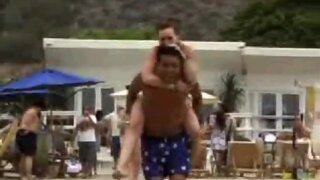 Hilary Duff LQ Beach Videos