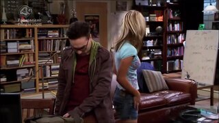 Kaley Cuoco Cleavage and Pokies on The Big Bang Theory