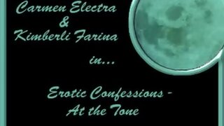 Carmen Electra and Kimberli Farina in Bikini and Topless from Erotic Confessions at the Tone