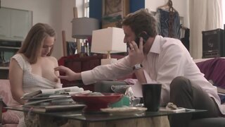Jemima Kirke and Lena Dunham Topless in bath together on Girls s02e04