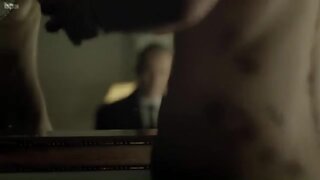 Melissa George and Helen Kennedy Topless and in Undies on Hunted s01e01e02
