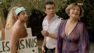 Marie Pape, Maeva Pasquali, Christine Citti and Macha Meril Nude in A dix minutes des naturistes