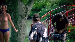 Kim Poirier, Nicole Arbour, Vanessa Burns and Rebeka Coles-Budrys Topless in Silent But Deadly