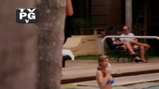 Charisma Carpenter in Bikini on Burn Notice s5e11