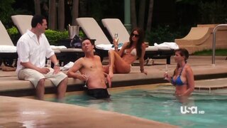 Charisma Carpenter in Bikini on Burn Notice s5e11