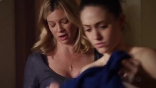 Emmy Rossum, Laura Wiggins and Amy Smart Nude from Shameless s1e11