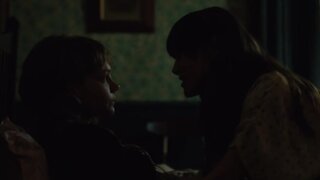 Keira Knightley and Carey Mulligan Nude Sex and Lesbian Kiss in Never Let Me Go