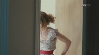 Heather Graham in Undies showing some Nipple in Miss Conception