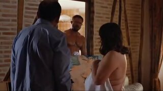 Josiane Balasko Bare Backside in Holiday
