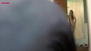 Roxane Mesquida Naked getting into the shower from Rubber