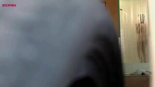 Roxane Mesquida Naked getting into the shower from Rubber