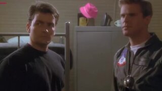 Kristy Swanson in Bra in Hot Shots