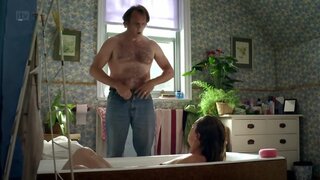 Alex Kingston Naked in tub from Marchlands s1e1e4