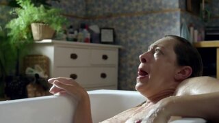Alex Kingston Naked in tub from Marchlands s1e1e4