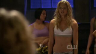 Kate Lang Johnson in Underwear on Hellcats