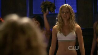 Kate Lang Johnson in Underwear on Hellcats