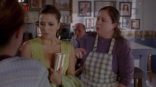 Eva Longoria Cleavage on Desperate Housewives s7e15