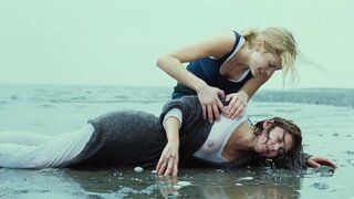 Ashley Judd and Lauren Lee Smith Kissing and See-Through in Helen