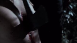 Alexis Peters Nude and gory in Hatchet II