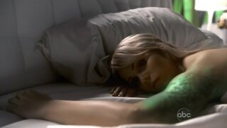 Laura Vandervoort Cleavage on V s2e3