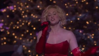 Kellie Pickler Great Cleavage on CMA Country Christmas