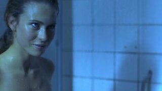 Yvonne Scio Nude in Red Line
