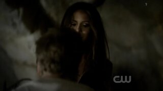 Nina Dobrev in Underwear on The Vampire Diaries s02e11