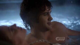Jessica Lowndes and Jessica Stroup in Bikini on 90210 s03e11