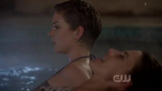Jessica Lowndes and Jessica Stroup in Bikini on 90210 s03e11