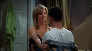 Courtney Thorne-Smith in Lingerie on Two and a Half Men