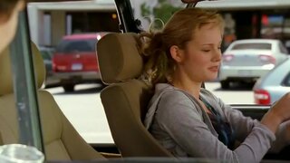 Brie Larson Cleavage in Just Peck