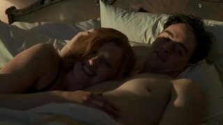 Gretchen Mol in See-Thru Lingerie on Boardwalk Empire s01e09