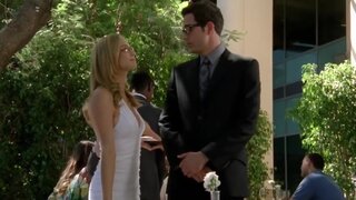 Yvonne Strahovski Cleavage on Chuck s04e06