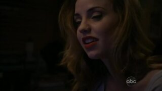 Kelli Garner pixelated boobs on My Generation