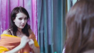 Emma Roberts in Underwear in 4.3.2.1