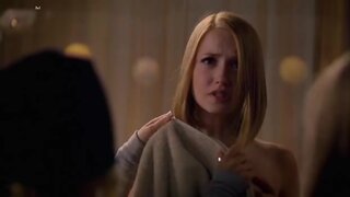 Emily Tennant runs naked in the street in Triple Dog