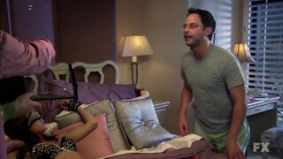 Nadine Velazquez in Underwear on The League s02e02