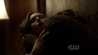 Nina Dobrev in Bra on The Vampire Diaries s02e01